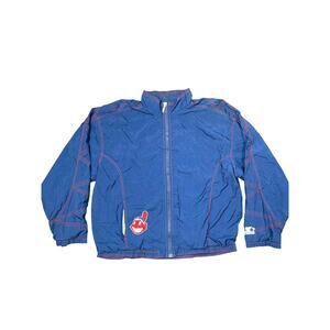Vintage 90’s Starter Cleveland Indians Windbreaker